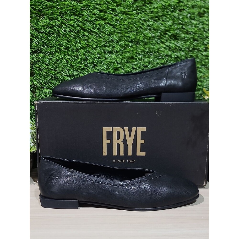 Frye Women's Claire Flat - Black 6.5M New